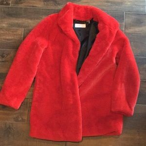 💋Calvin Klein Faux Fur Coat💋